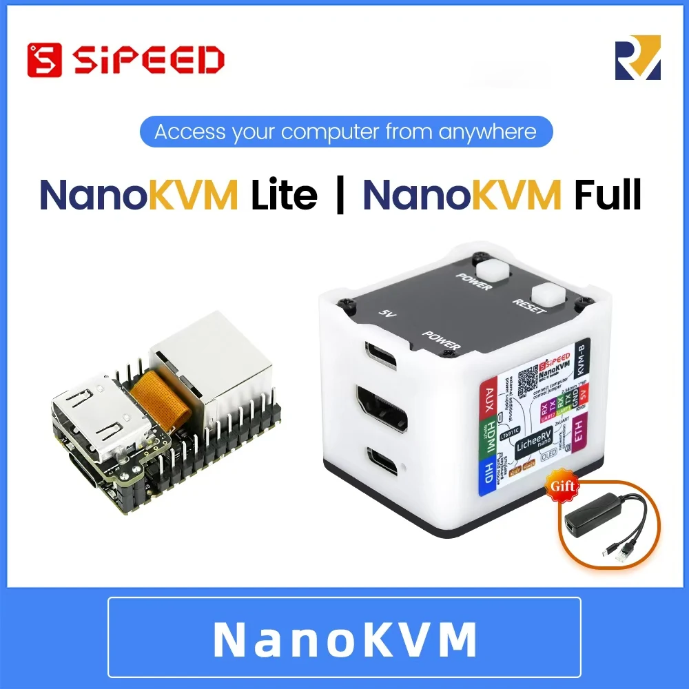 Sipeed NanoKVM PiKVM Мини-сервер с дистанционным управлением и обслуживанием HDMI Raspberry Pi