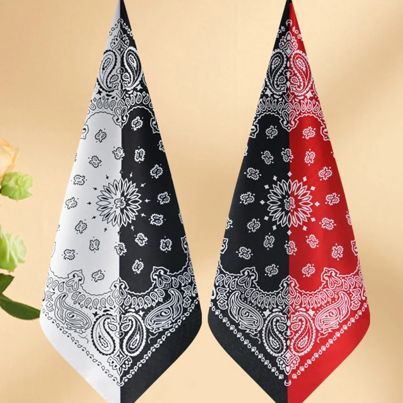 Mode Hip Hop gedruckt Bandana von Mann Frauen Outdoor Stirnbänder Haarband Handgelenk wickelt Haars chals hochwertige Haarschmuck
