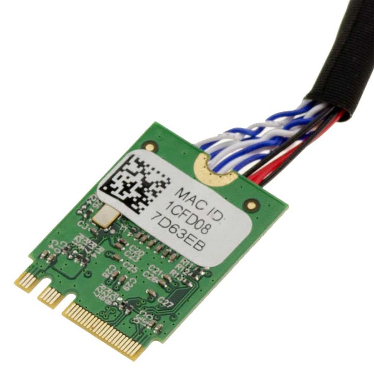 ข้อมูล BABQ M2 M.2 NGFF E คีย์ 2.5 Gigabit RJ45 LAN Ethernet 10 100 1000 1G 2.5G. พร้อมชิปเซ็ต I226 SRKTV
