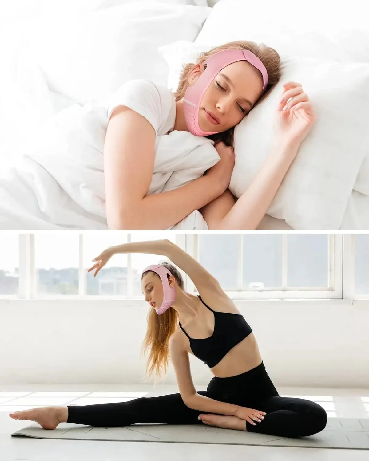 Mulheres rosto emagrecimento bandagem face lifting banda v linha shaper queixo bochecha levantar cinto de massagem facial cinta beleza cuidados com a pele ferramentas