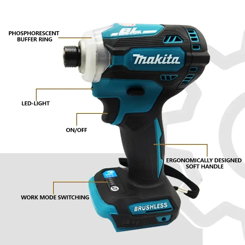 Makita Brushless Electric Tools DTD171 Cordless Impact Driver, Motor Bare Tool power tmakita 18v toolools Makita power tools