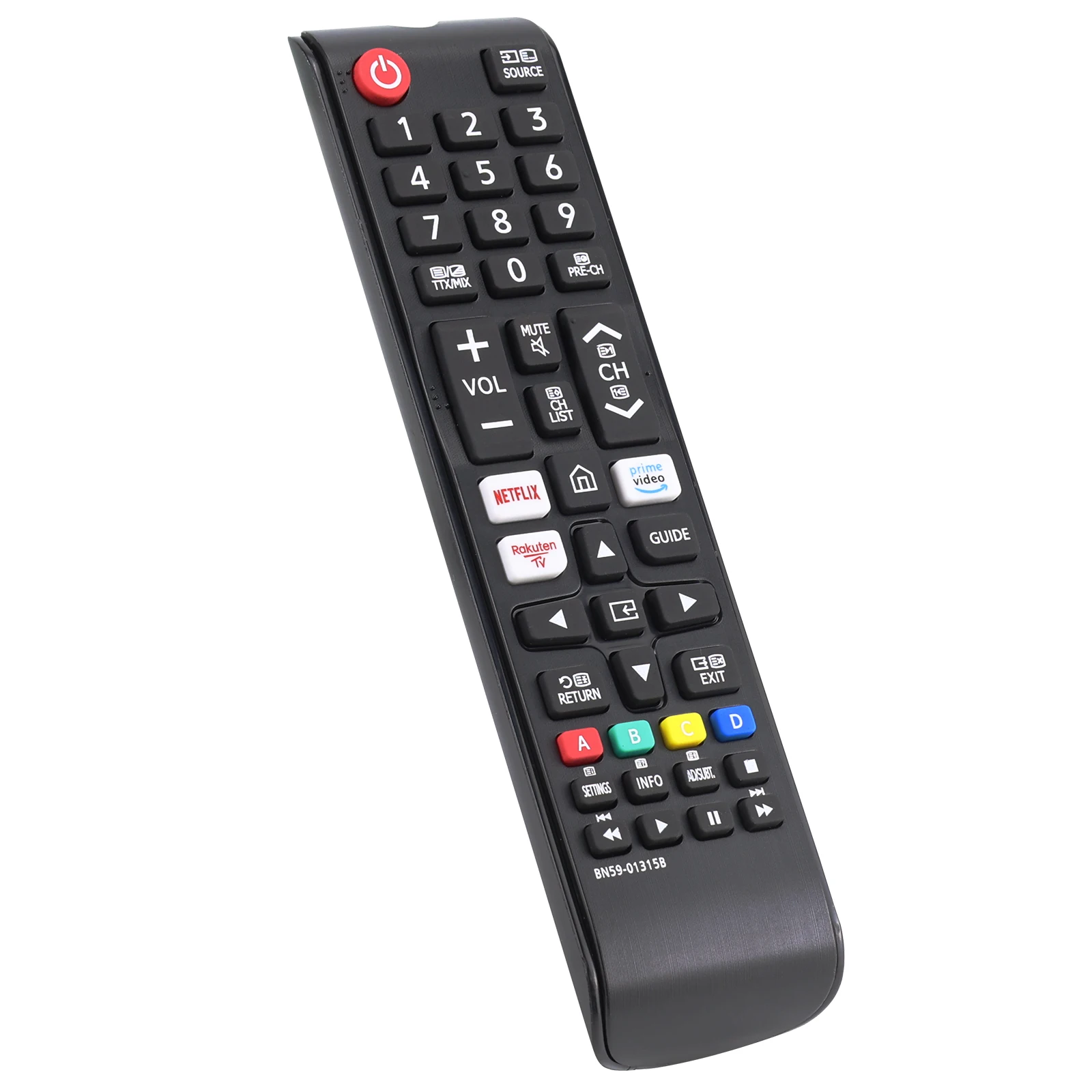 Nouvelle télécommande universelle pour toutes les téléviseurs Samsung, remplacement compatible pour toutes les téléviseurs intelligents Samsung, LED, LCD, HDTV, 3D, série TV