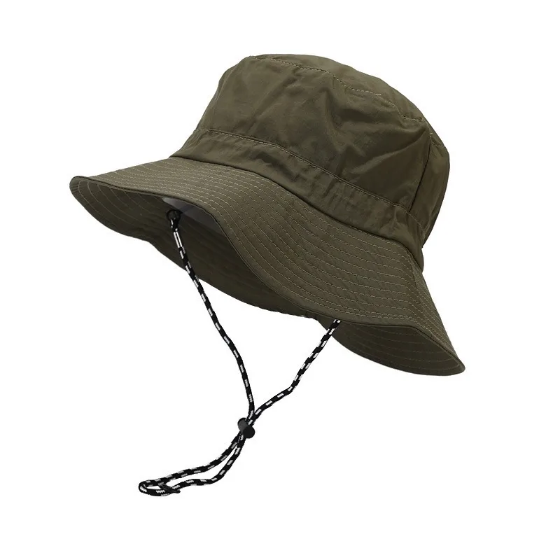 Universal Foldable Quick-Drying Fisherman Hat Summer Thin Hiking Mountaineering Hat Fashionable Trendy Sun Protection Cap