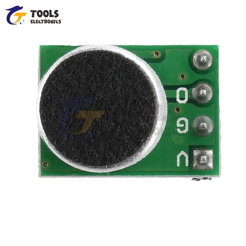 Módulo de voz MAX9812L Módulo amplificador de electret Módulo preamplificador de micrófono DC 3,3-5,5 V
