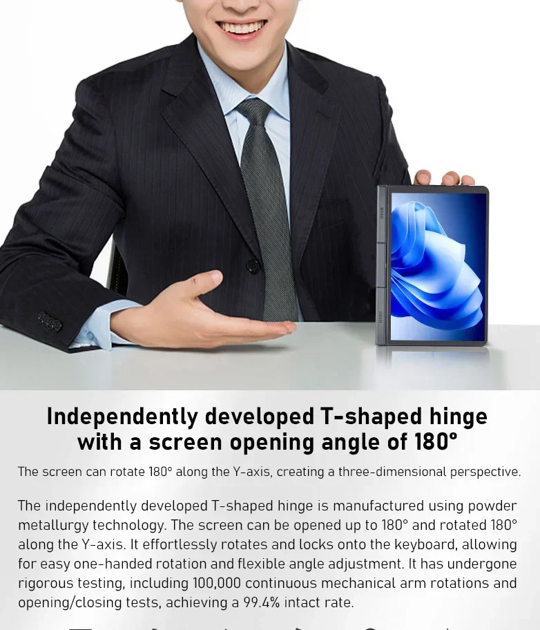 P8 12th Gen Mini Gaming Alder Lake N100 Laptop 8 Inch Touch Screen 12G DDR5 4800mhz Win11 Notebook Tablet Mini PC WiFi 6 BT 5.2