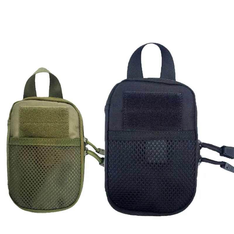 Borsa tattica in nylon 600D Borsa da esterno Molle Molle Marsupio per cellulare Marsupio da cintura Borsa per attrezzi EDC Borsa per gadget