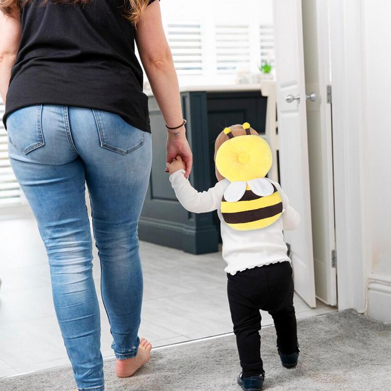 Tas ransel Bayi ป้องกันศีรษะหมอนกระเป๋าเป้สะพายหลังปรับได้ป้องกันการตกป้องกันศีรษะสำหรับป้องกันศีรษะทารกแรกเกิด