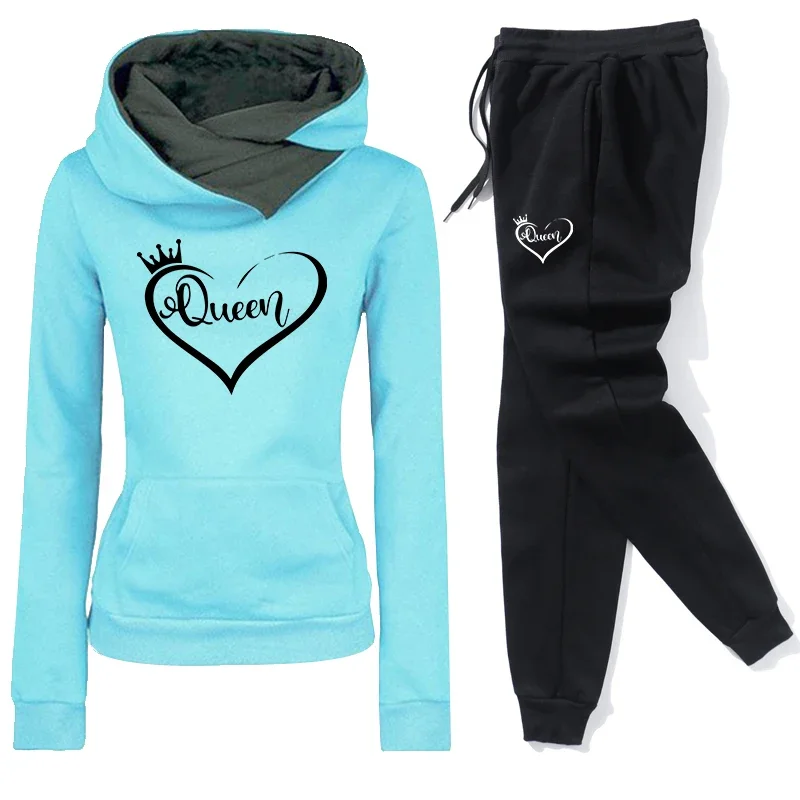 Damski dres Gorąca wyprzedaż Moda Odzież damska 2025 Casual Outdoor Codzienne spodnie dresowe Prostota Sportowy sweter z długim rękawem