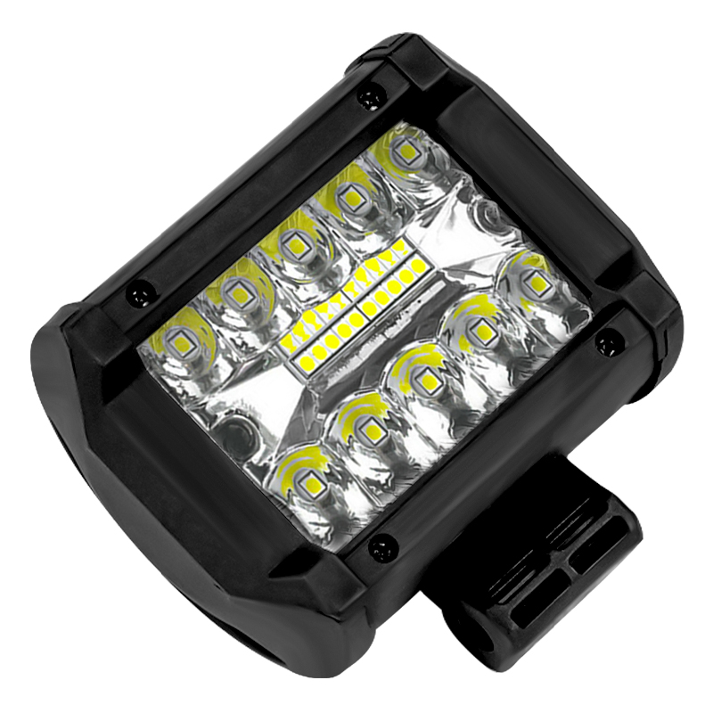 12v 60w barra de led offroad spot inundação combo barra de luz led luz de trabalho para caminhão carro suv atv utv 4wd faróis led