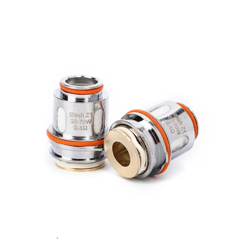 5 unids/pack Zeus Z Series Z1 0.2ohm Z2 0.4ohm cabezales de bobinas de malla de repuesto para tanque Zeus Sub Ohm
