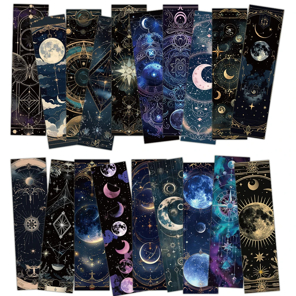 30/60PCS Tarot geheime boeken, geannoteerde bladwijzers, creatieve handboeken, materiaaldecoraties