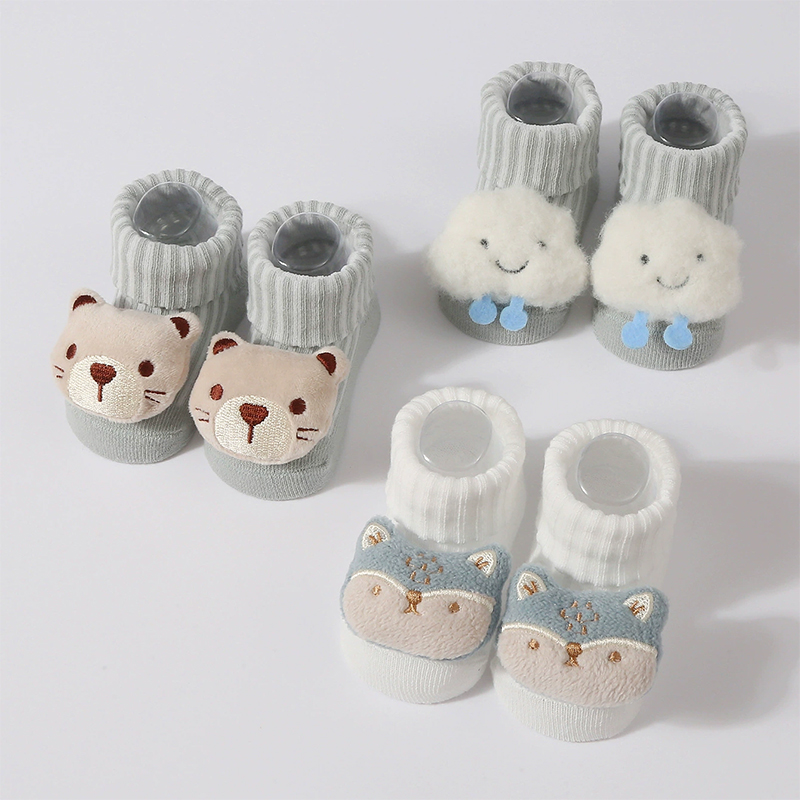 Infant Baby Socks for Girl Boy Thin Cotton Breathable Cute Baby Accessories Unisex Newborn Boneless Short Socks