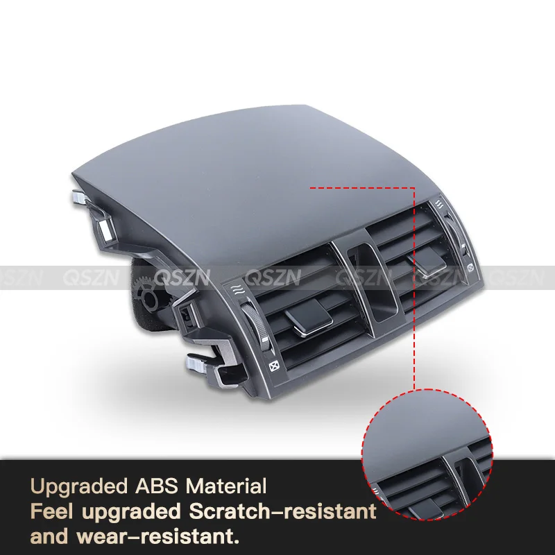 Car AC Air Vent Outlet Panel Grille Cover Air Conditioning For Toyota Corolla Altis E15 2007 2008 2009 2010 2011 2012 2013