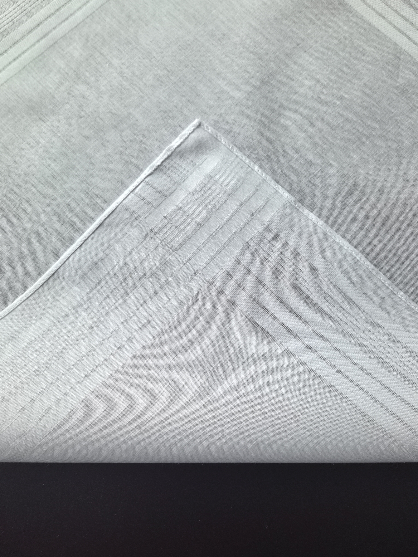 Dünnes Gefühl 6 Stück reine Baumwolle weiß Taschentuch Satin Satin Gentleman Taschentuch Anzug Schule DIY Doodle liefert einfarbig