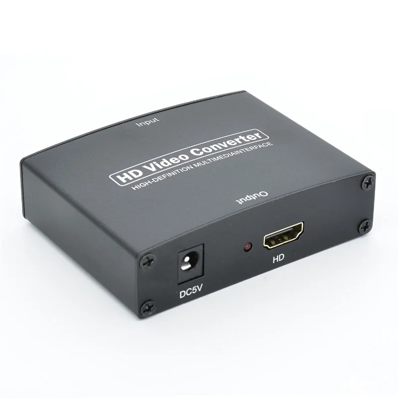 Newest Ypbpr to HDMI Component to HDMI-Compatible HD Converter Ypbpr+L/Raudio to HDMI-Compatible Converter