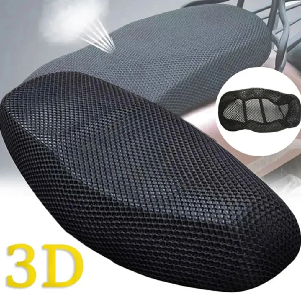 Funda Universal de cuero para asiento de motocicleta, Protector de asientos elásticos transpirables e impermeables, modificación de reparación de motocicletas