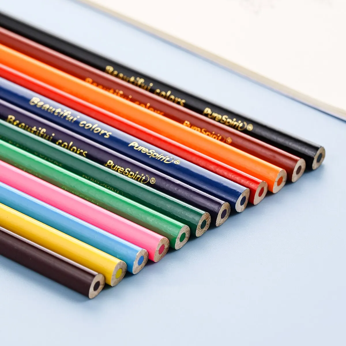 Mini juego de lápices de 12 colores, lápices preafilados de colores cortos para dibujar, colorear, sombrear para niños, estudiantes o niños