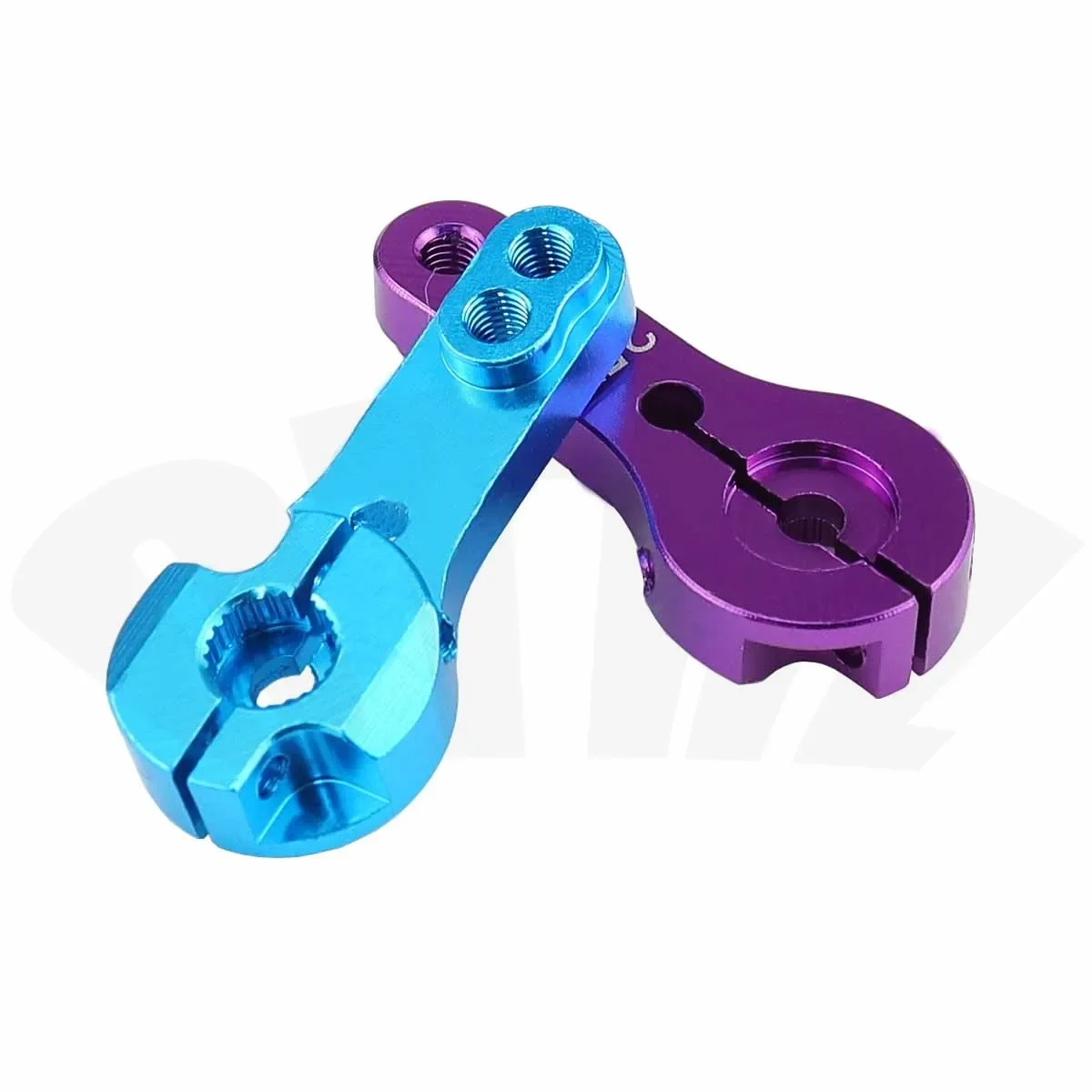Bras servo unidirectionnel en métal 25T suréWeret allongé, pour bateau RC 1/10 SCX10 HSP TRtage 30-100CC avion camion léger