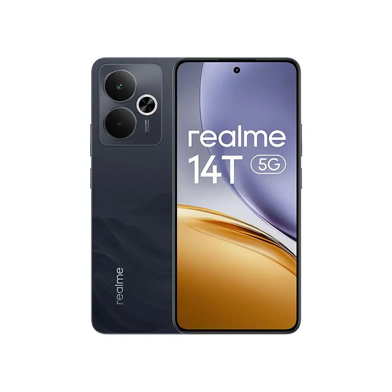 Globale Version realme 14T 5G Smartphone MediaTek Dimensity 6300 6.67“ OLED Display 6000mAh Akku Next AI IP69 Wasserdichtigkeit