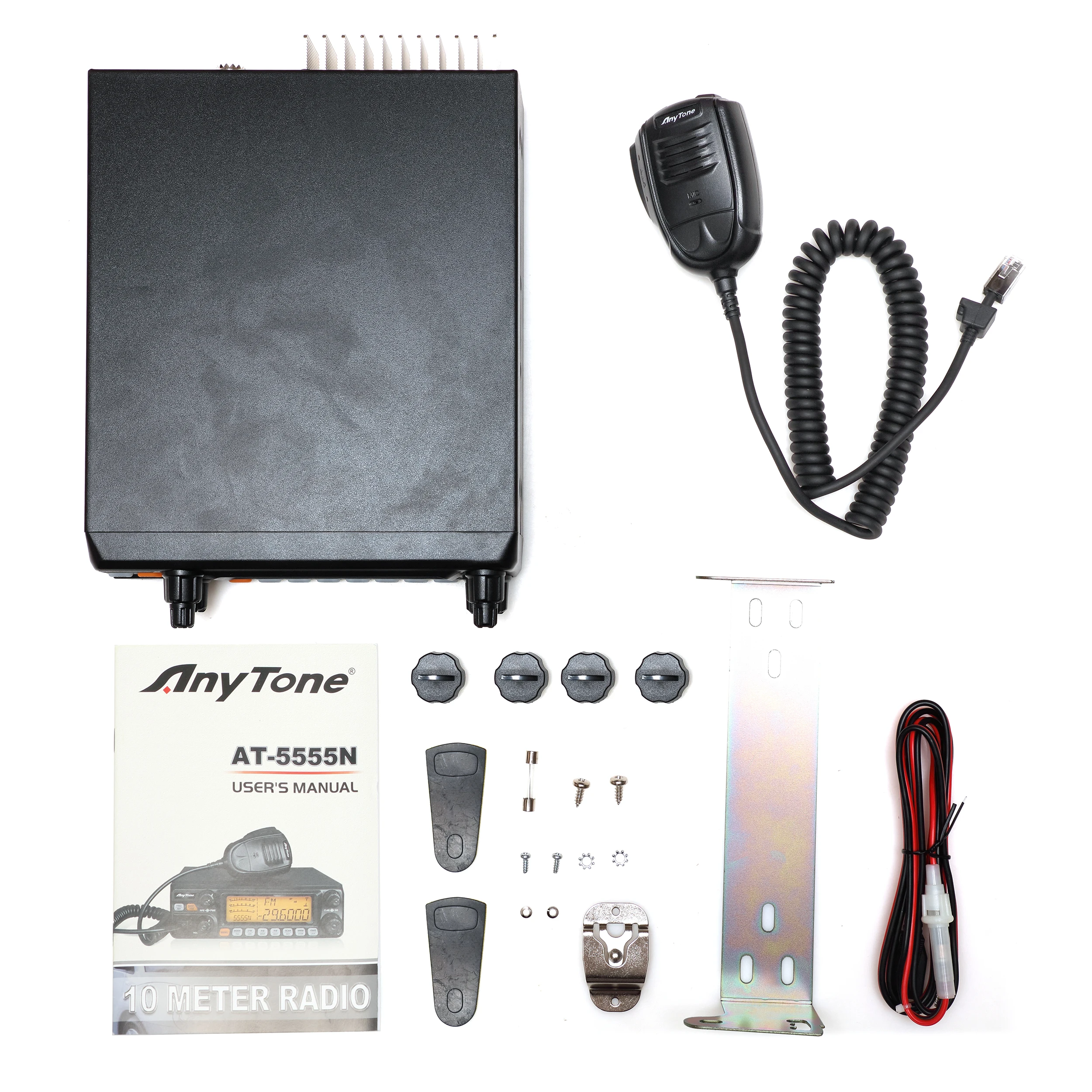 Anytone AT-5555N ii 28,000-29,700 mhz radio ctcss/dcs cw ssb 40 kanal mobile trans ceive hohe leistung 60w am pep ssb 50w fm