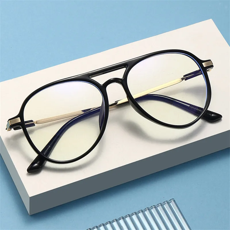 Gafas de lectura con bloqueo de luz azul, montura de moda, gafas para ordenador, gafas para presbicia, mujeres y hombres 0 + 1,0 1,5 2,0 3,0 3,5 + 4,0