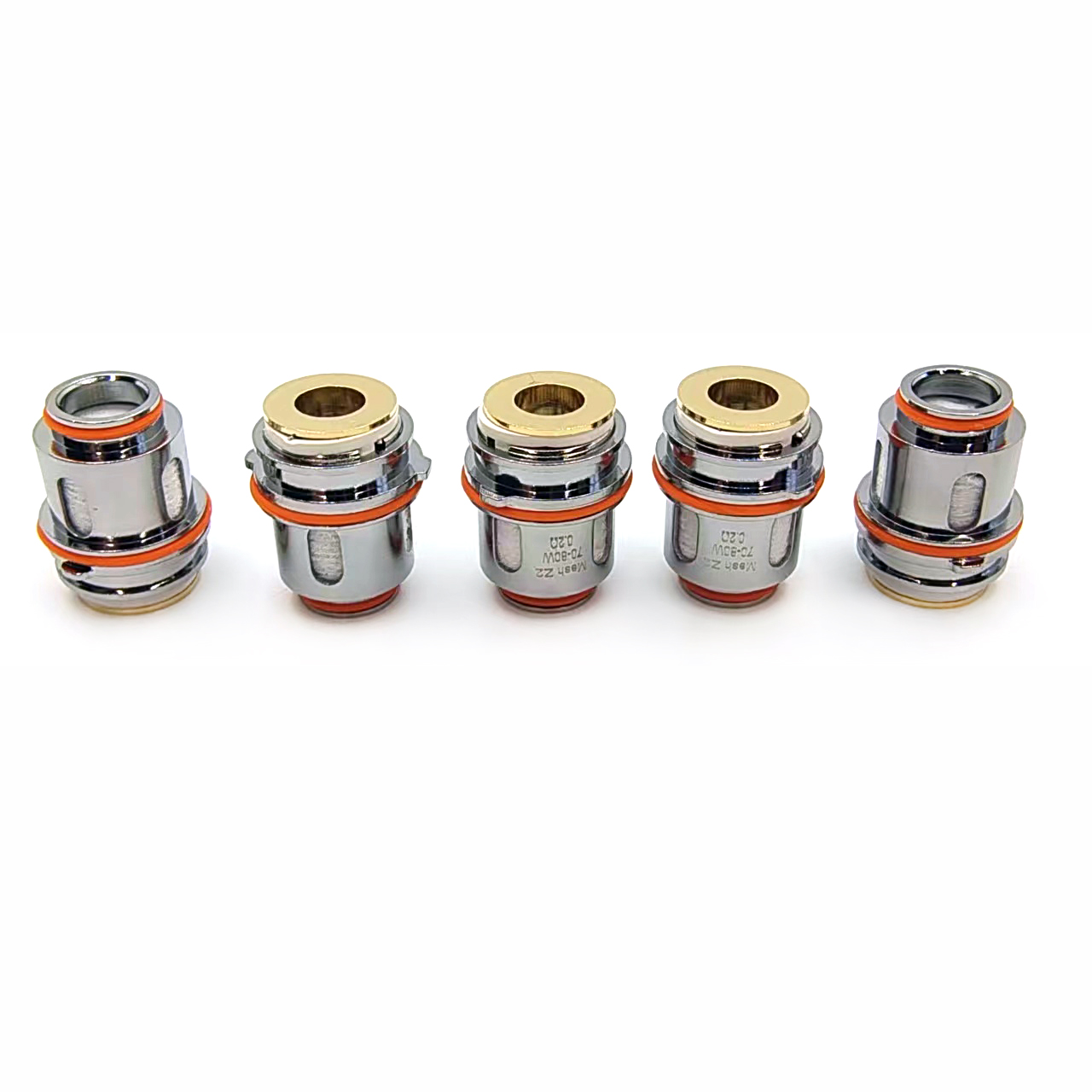 5 unids/pack Zeus Z Series Z1 0.2ohm Z2 0.4ohm cabezales de bobinas de malla de repuesto para tanque Zeus Sub Ohm