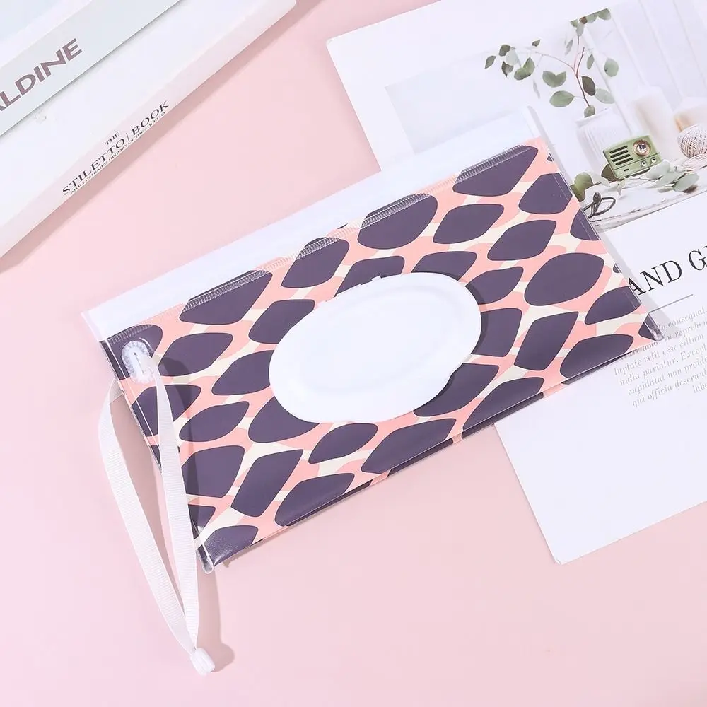 1pc eva bebê toalhetes molhados bolsa toalhetes titular caso flip capa snap-cinta reutilizável recarregável saco de toalhetes molhados ao ar livre útil caixa de tecido