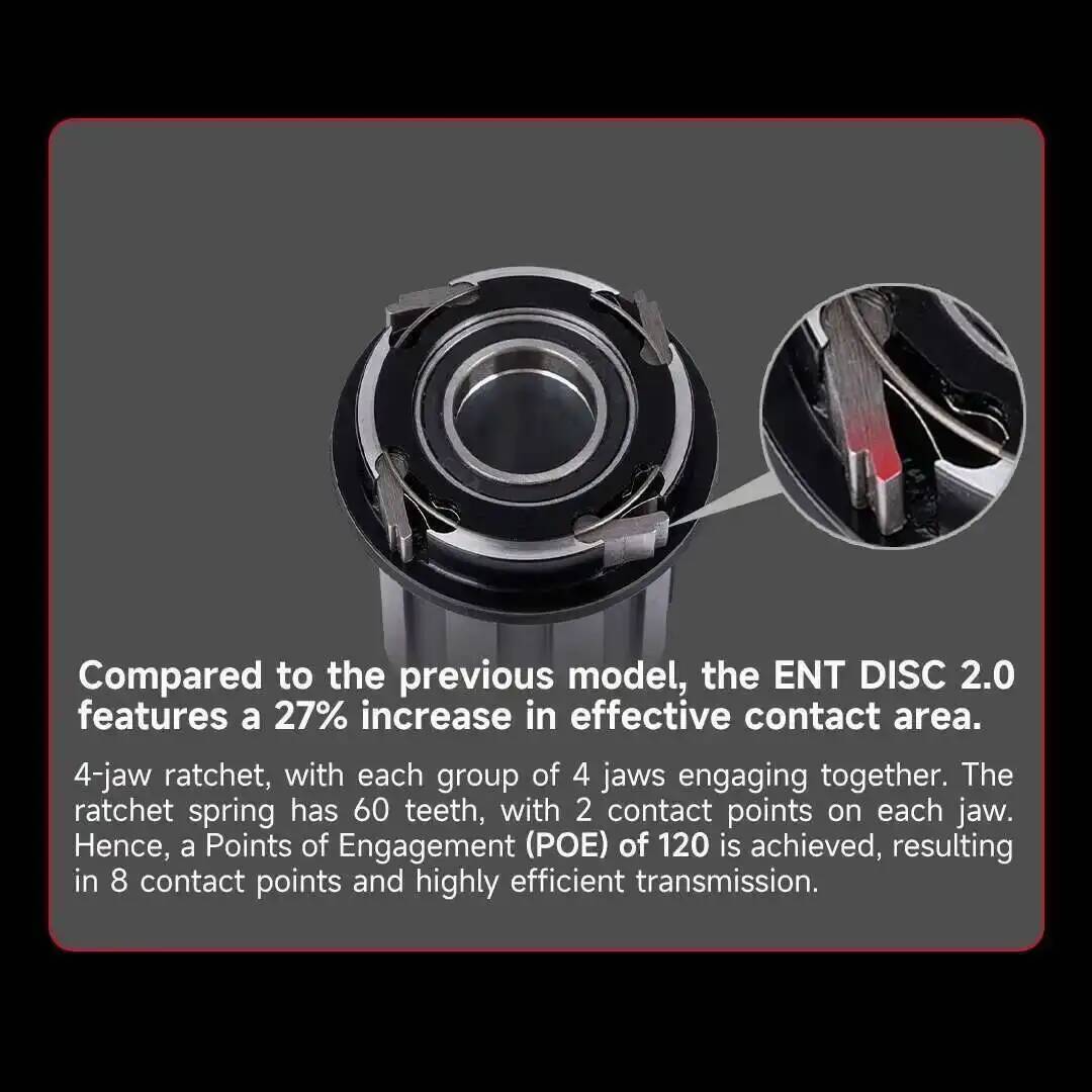 ELITEWHEELS Carbon Wheels ENT 2.0 Disc Brake 700c Carbon Rim Center Lock Road Bike Wheelset UCI Quality Road Racing Wheelset