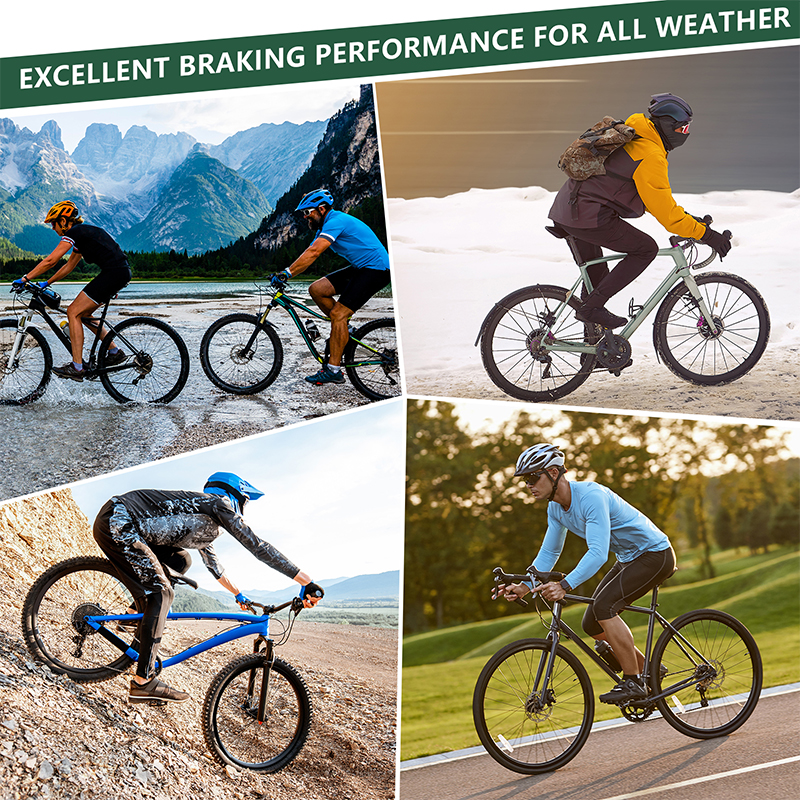 BUCKLOS เซรามิคเบรคสําหรับ B01S จักรยานเสือภูเขาจักรยานเบรคไฮดรอลิกสวมใส่จักรยานเบรค Pad สําหรับ MT200 M525 M395