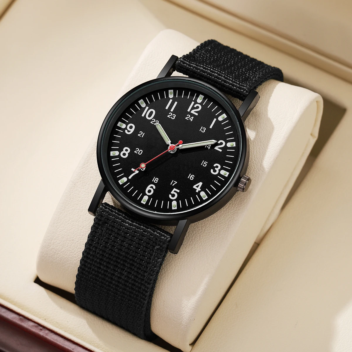 Relógios masculinos casual banda de náilon relógio esportivo anlog quartzo militar relógios de pulso relogio masculino reloj hombre