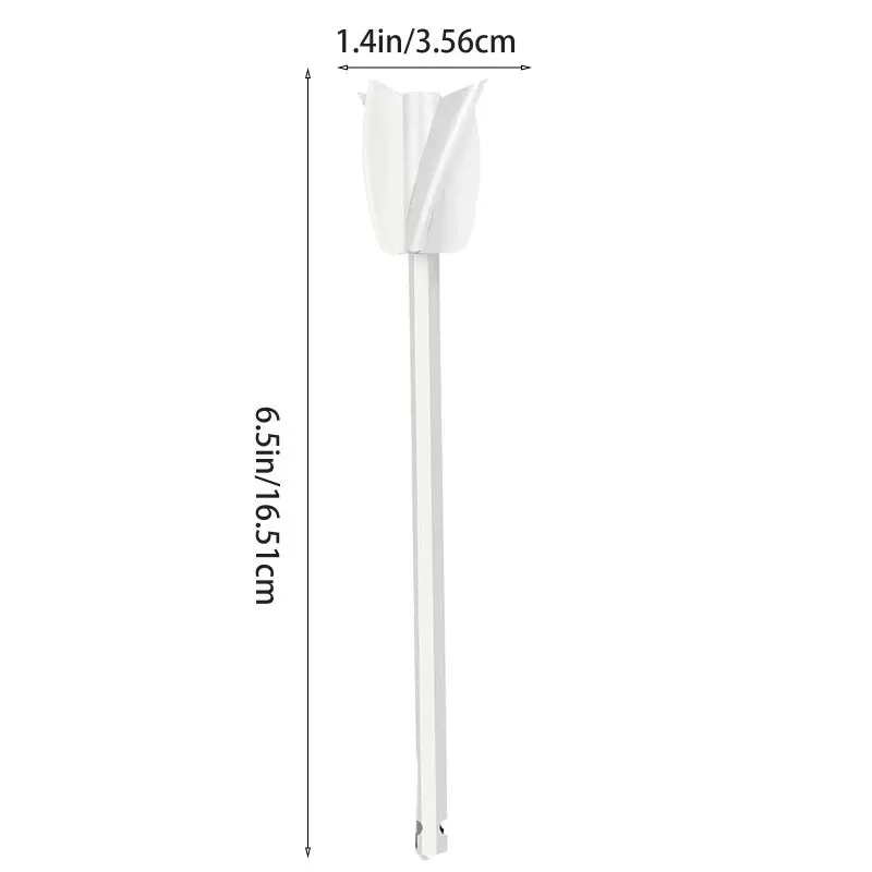 2PCS อีพ็อกซี่ผสมสี Stick กวน Rod Putty ซีเมนต์สีผสมสิ่งที่แนบมาเจาะ Chuck สําหรับอีพ็อกซี่เรซิ่น Latex น้ํามันสี