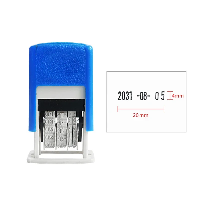 Adjustable Seal Automatic Date Stamp Time Stamp Universal Date Ink Return Roller Stamp Text