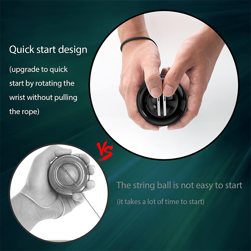 Attrezzature per il fitness Sport Palestra Powerball Giroscopio Palla Attrezzature per l'allenamento Esercizio Potenza portatile Body Building Sport Intrattenimento