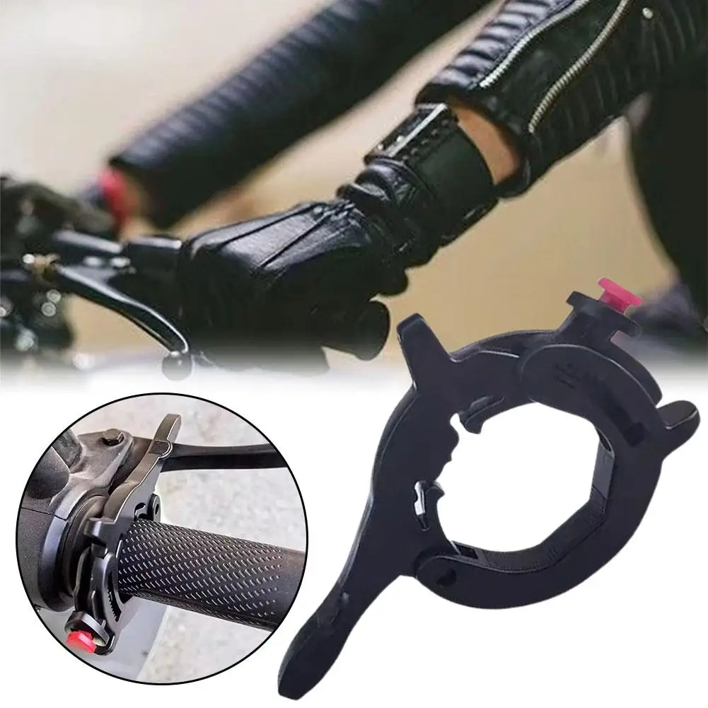 Motorcycle Cruise Control Throttle For High Grade Aluminum Lock Assist Retainer Universal Wrist Grip Handle Bar