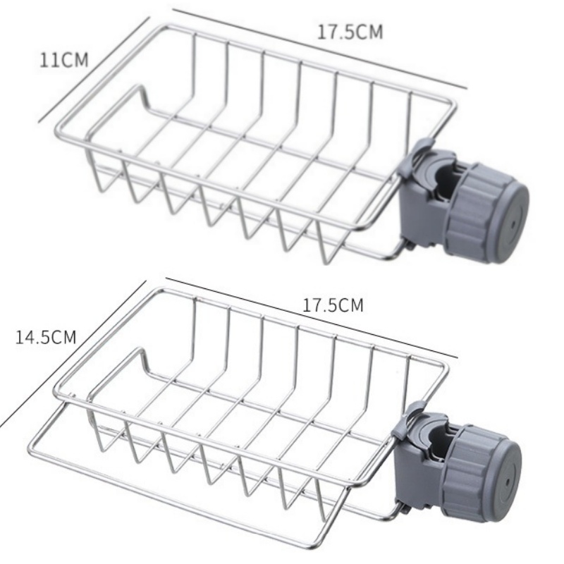 Faucet Hanging Type Drainage Rack For Kitchen Sink Bathroom Sink Holder Storage Rack Shelf Organizer Kitchen Accessories