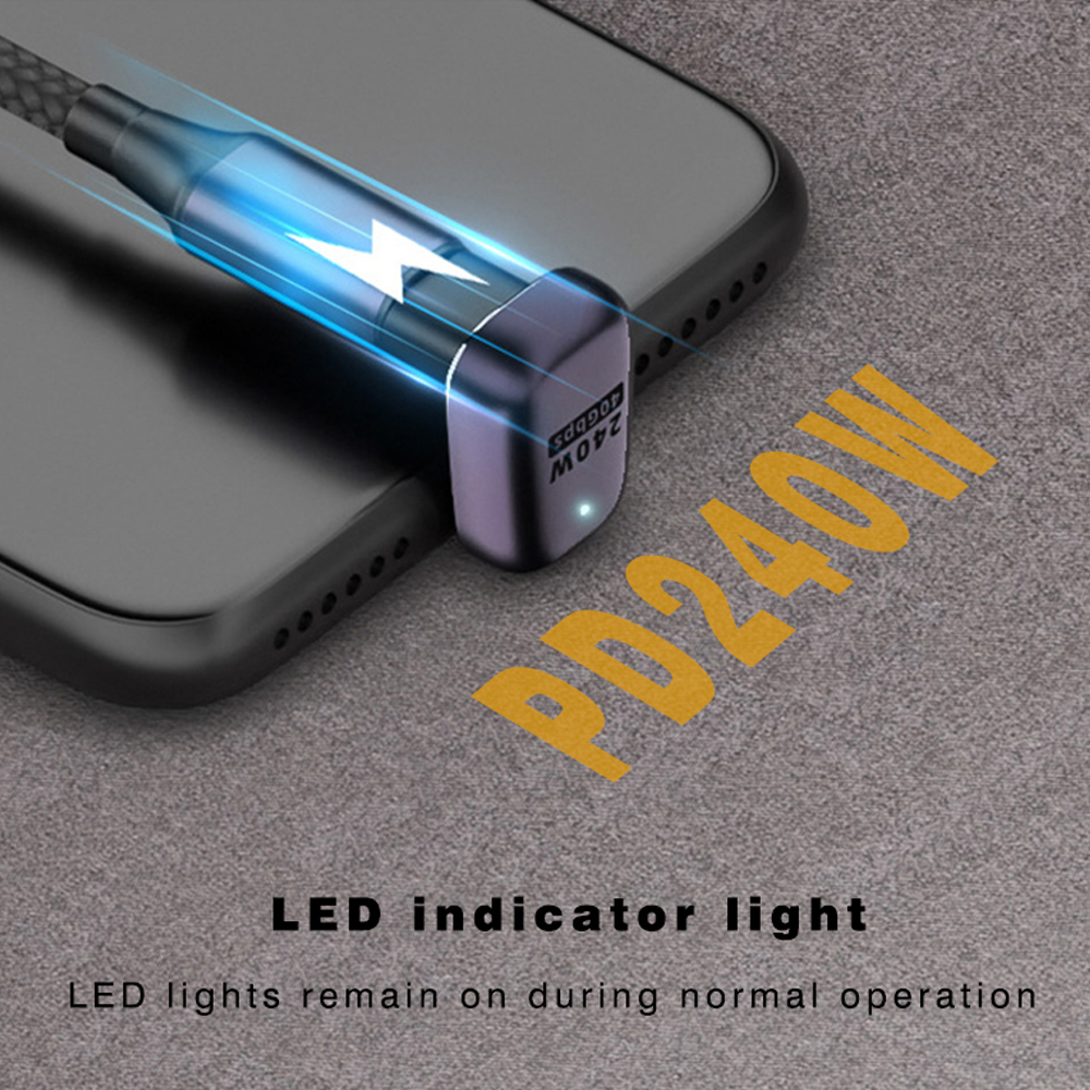 UGOURD USB4 Адаптер USB C к USB C Thunderbolt 3/4 40 Гбит/с OTG Удлинительный кабель-адаптер типа C «папа-мама» для ноутбука