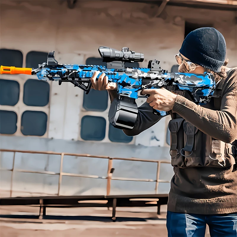 M416 Pistola giocattolo Blaster elettrico all'aperto Tiro Sport Gel Proiettile Sparare Estate Palla d'acqua Giocattoli per gioco interattivo genitore-figlio