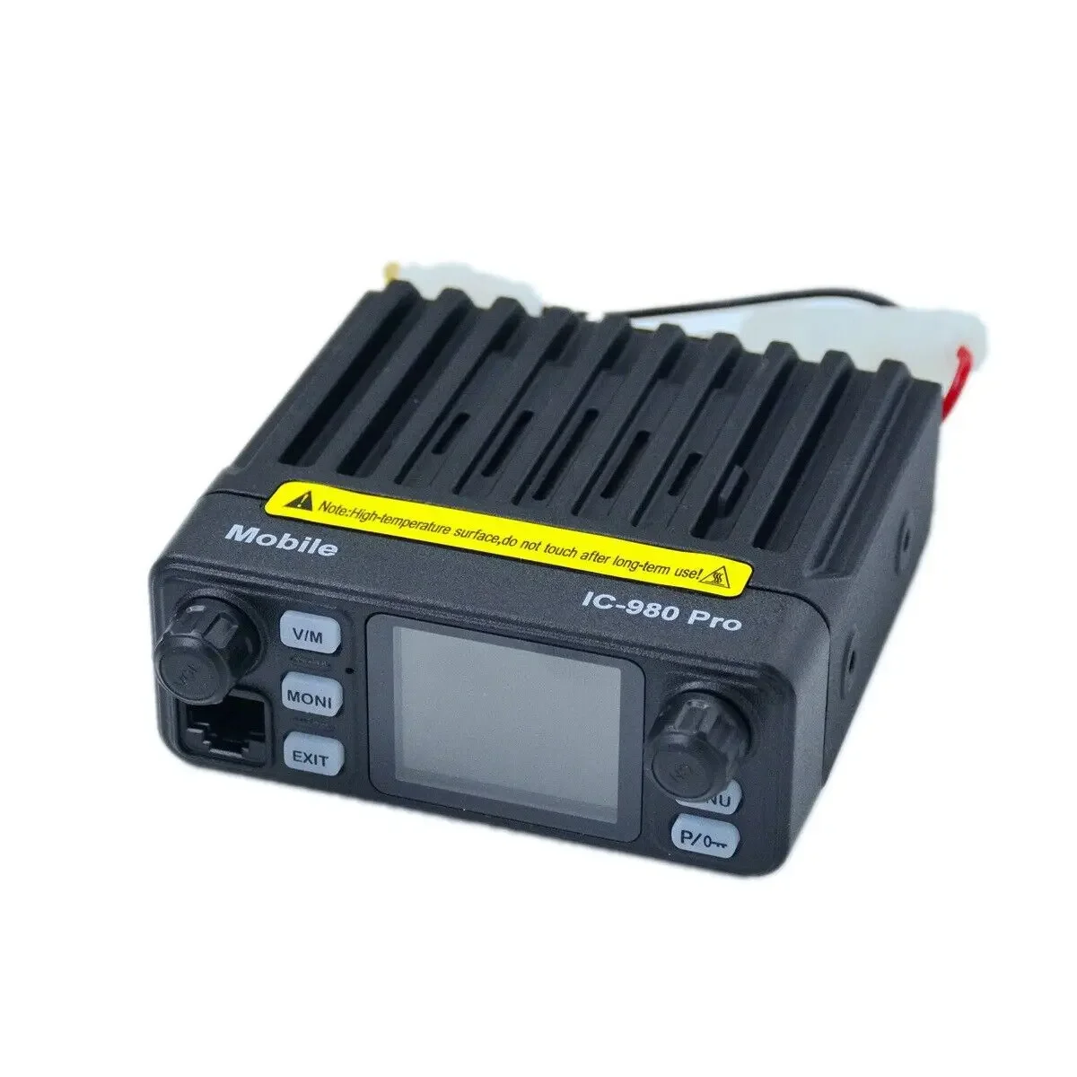 980Pro Mobilfunkgerät VHF UHF Dual Band 200CH 25W Dunkler Hintergrund AI Rauschunterdrückung Scrambler Drahtlose Funkgeräte