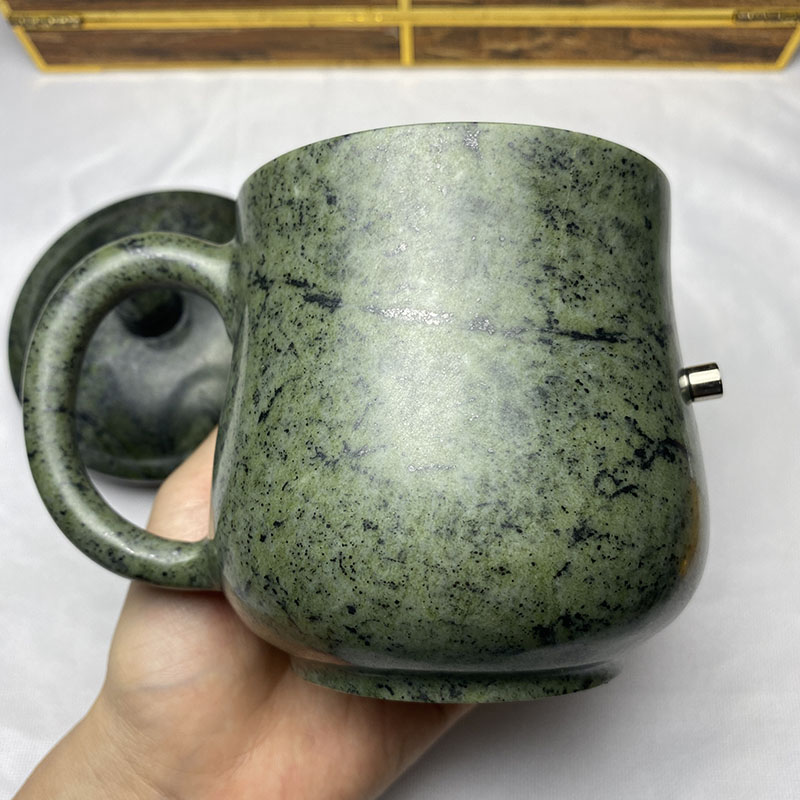 Medicina Natural King Stone Teacup, Copo de água, Tesouro tibetano, Meteorito