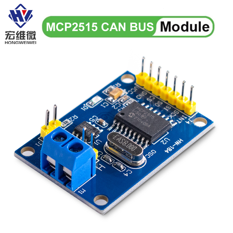 MCP2515 CAN Bus Module Board TJA1050 Receiver SPI For 51 MCU ARM Controller