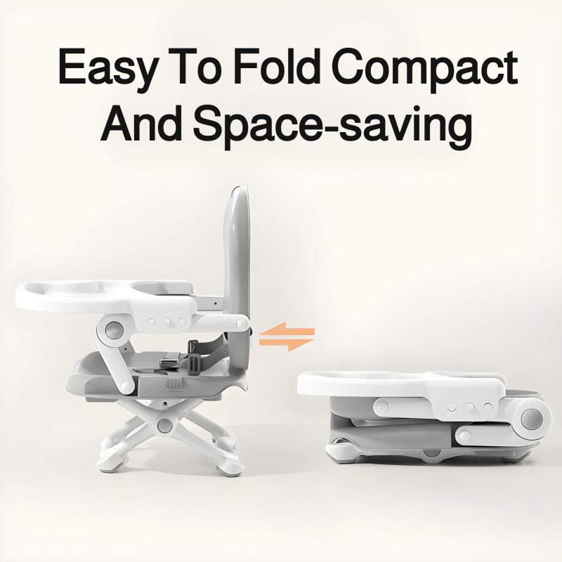 Silla de comedor para bebé, silla de comedor plegable multifuncional para niños, cómoda silla de comedor para comer para bebé, sillón reclinable para bebé