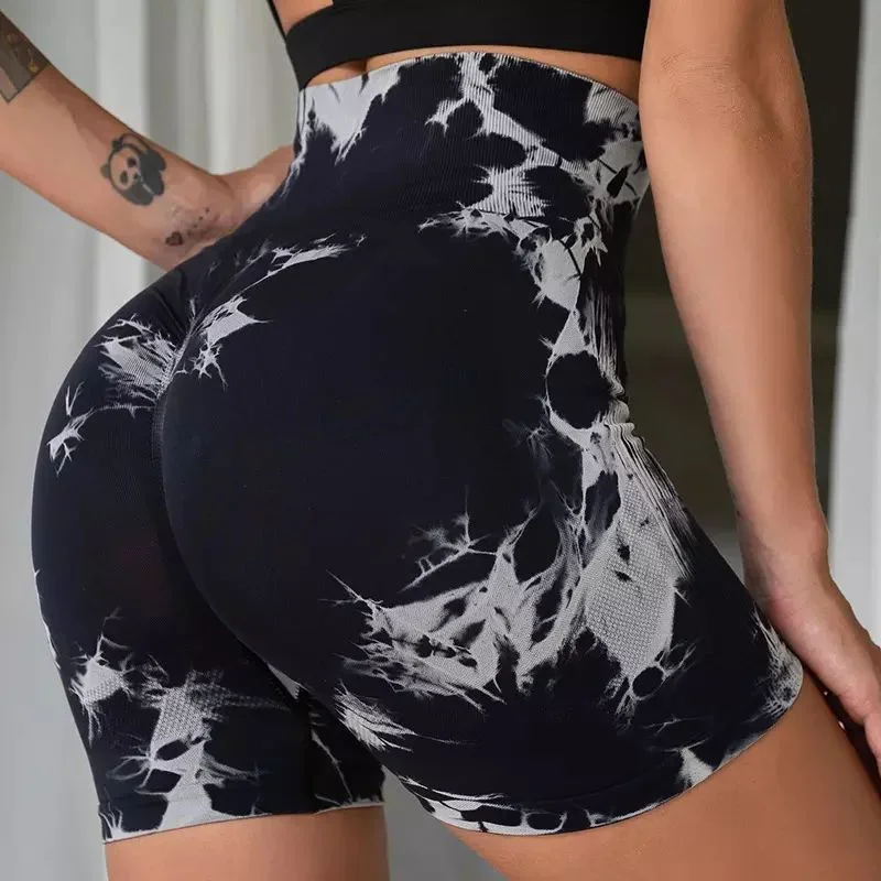 Net Promi High-Waist Sport hose schnell trocknende atmungsaktive Körper eng anliegende Hip-Lifting Sport Fitness Yoga Boden fünf-