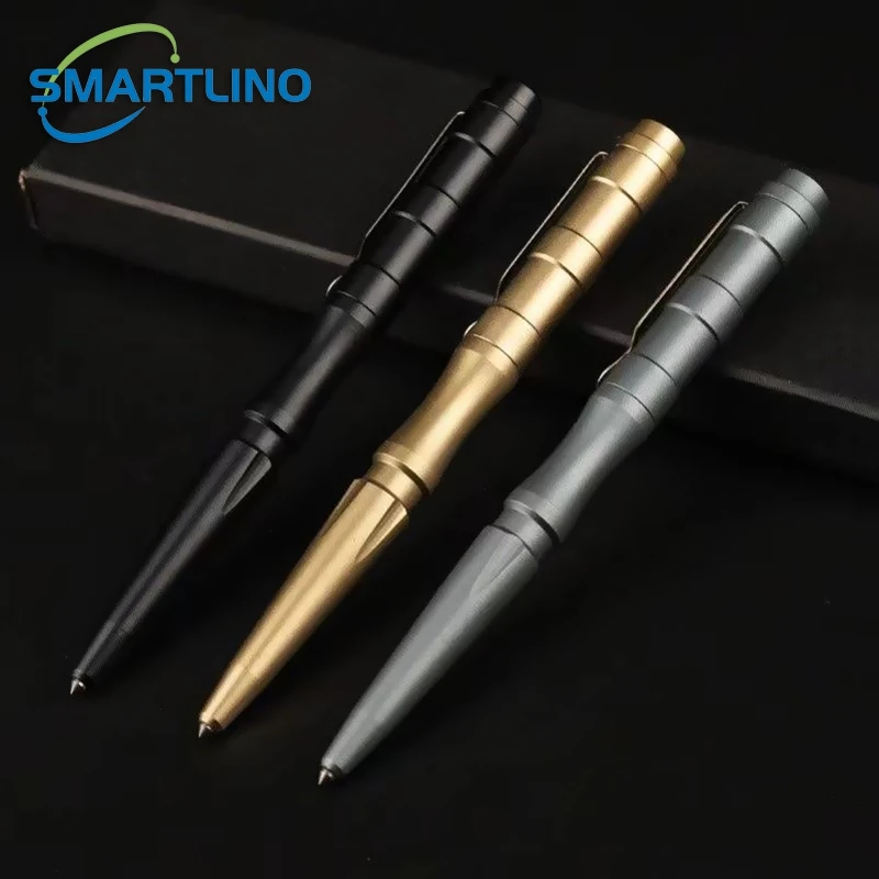 Tự Vệ Kim Loại Quân Sự Bút Chiến Thuật Trường Sinh Viên Văn Phòng Bộ Bút Bi Khẩn Cấp Dụng Cụ Phá Kính EDC Đồ Dùng