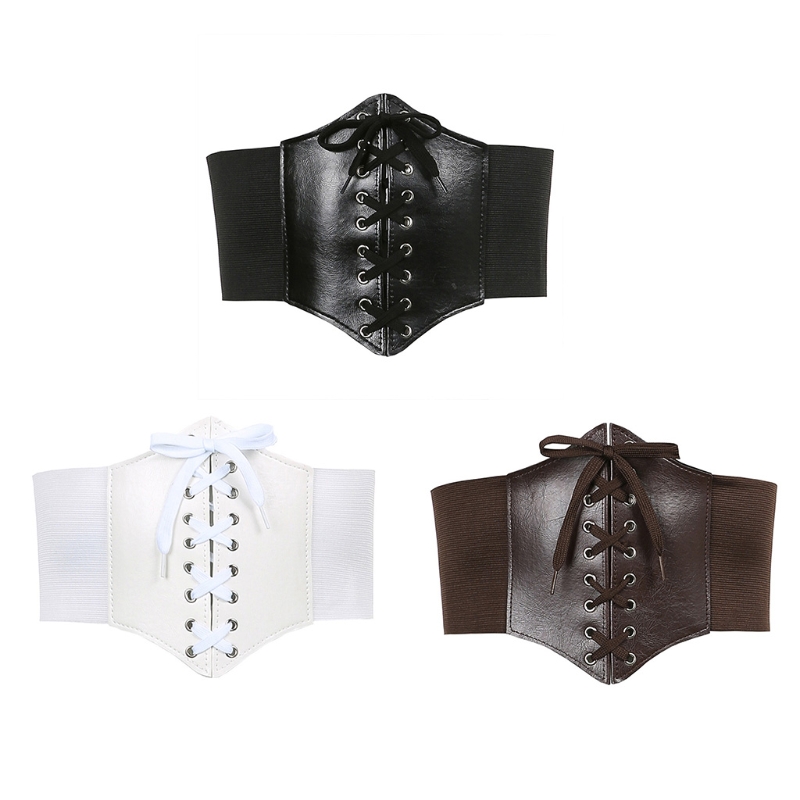Corsé cintura para mujer, corpiño gótico con cordones, ropa moldeadora cuerpo, corpiño realce, Clips en cintura