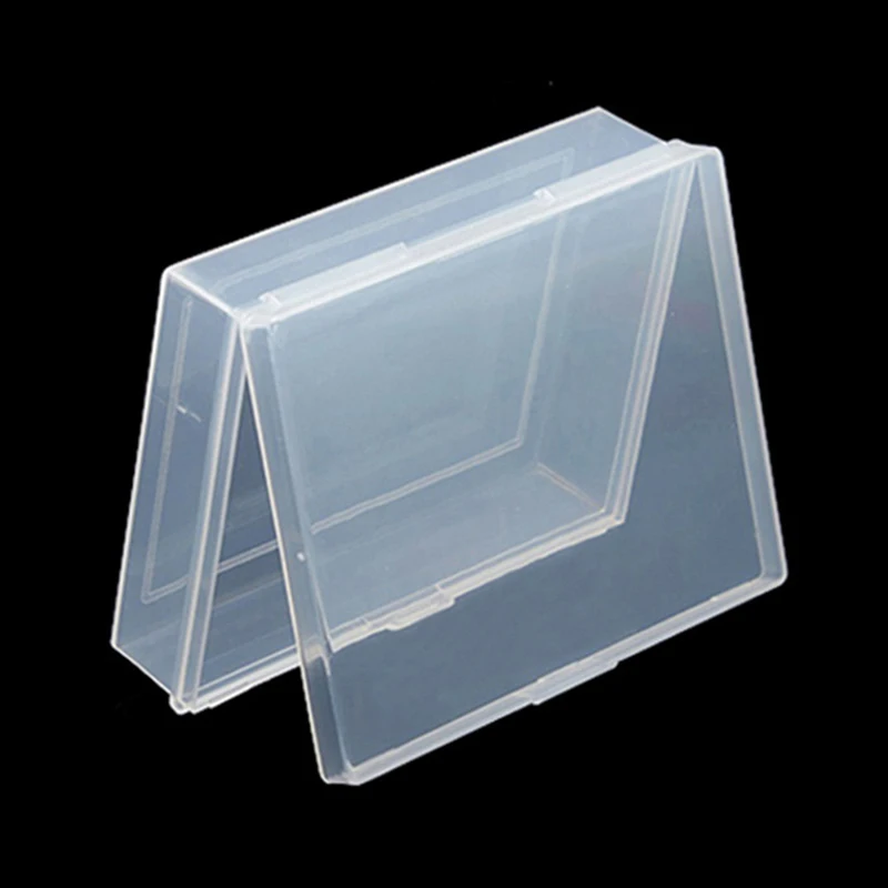 Transparent Playing Card Box Trading Card Case Card Storage Box Card Organizer Card Case Empty Storage Box For Game Card