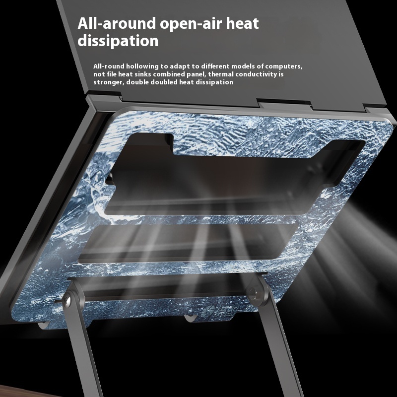 Support universel pour ordinateur Portable, tablette, support métallique réglable antidérapant, support Stable pour ordinateur Portable Macbook