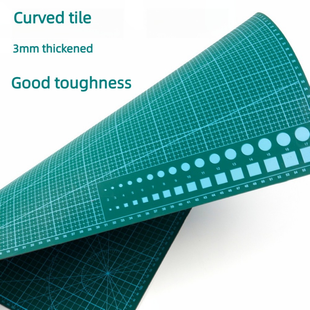 A3/A4 Self-Healing Cutting Mat Double-Sided with Grid Lines Non-Toxic Anti-Glare for DIY Sewing Craft Paper Cutting