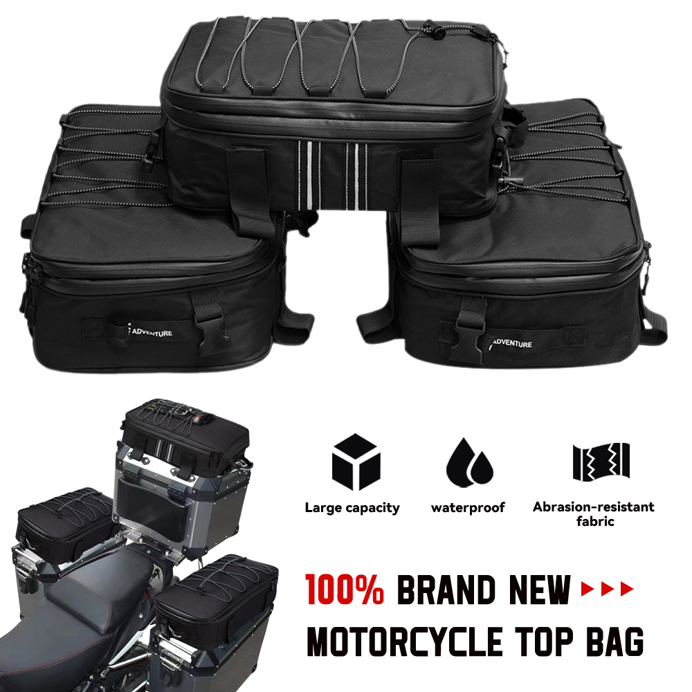 Motocicleta Top Box Panniers, Bolsa de bagagem, BMW R 1200GS LC R1250GS Adventure ADV F750GS F850GS