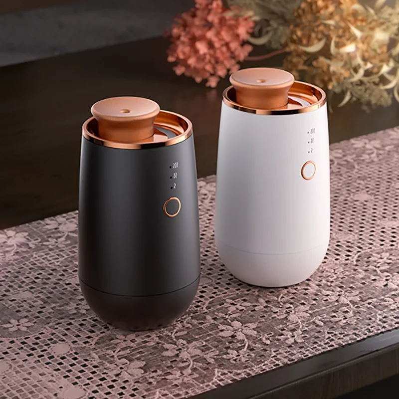 SCENTA Wholesale USB Rechargeable Car Aroma Diffuser Waterless Essential Oil Diffuser Electric Automatic Scent Diffuser Machine