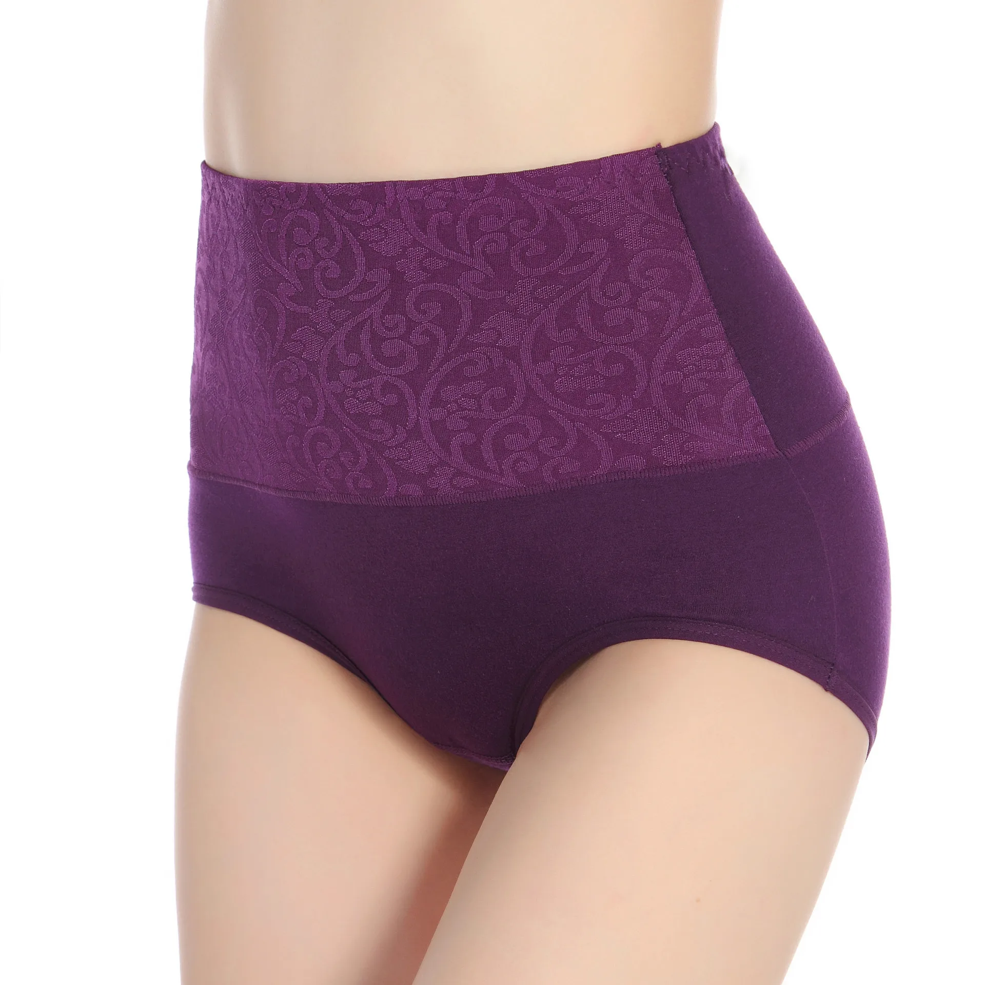 3 Stuks Plus Size Katoenen Slipje Voor Vrouwen Hoge Taille Buik Ondergoed Naadloze Slips Meisjes Underpant Intimi Vrouwelijke Lingerie